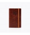 Monogram Soft Leather Journal with Elastic [Unlined]