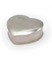 Italian Pewter Heart Box