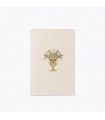 Hand Embossed Christmas Urn Card