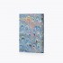 Marbled Edges Journal - Light Blue Peacock [Unlined &Various Sizes]