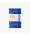 Royal Blue Marble Journal with Elastic [Unlined-Various Sizes]