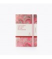 Pink Marble Journal with Elastic [Unlined-Various Sizes]