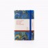 Marine Blue Marble Journal with Elastic [Unlined-Various Sizes]