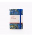 Marine Blue Marble Journal with Elastic [Unlined-Various Sizes]