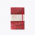 Red Marble Journal with Elastic [Lined-Various Sizes]