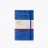 Royal Blue Marble Journal with Elastic [Lined-Various Sizes]