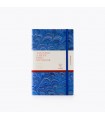 Royal Blue Marble Journal with Elastic [Lined-Various Sizes]