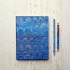 Royal Blue Marble Journal [Unlined & Various Sizes]